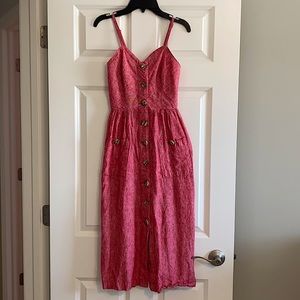 Indigo Rein Red Summer Dress XS